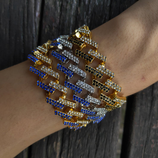 Male color thick bracelet