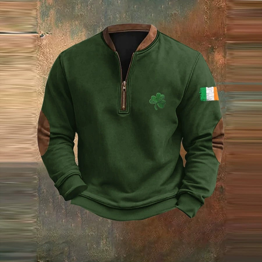 Mens 3D Digital Print Fashion Zip Up Hoodie For Spring And Autumn