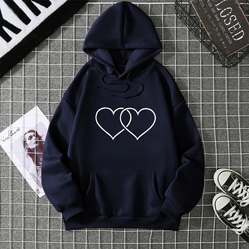 Mens Casual Hooded Sweatshirt Top