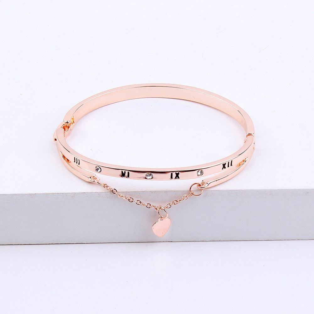 Heart Bracelet | Elegant Women’s Gold & Silver Jewelry – Dress To Impress Academy