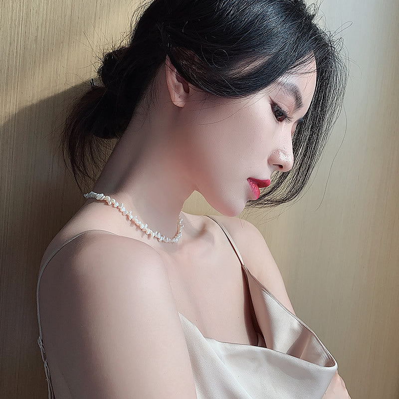 Baroque Pearl Necklace Women's Luxury Niche Design Clavicle Chain Accessories New Necklace Accessories