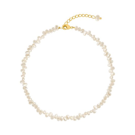 Baroque Pearl Necklace Women's Luxury Niche Design Clavicle Chain Accessories New Necklace Accessories