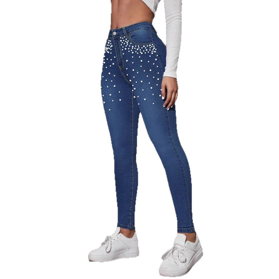 Women's Pearl Jeans Slim Fit