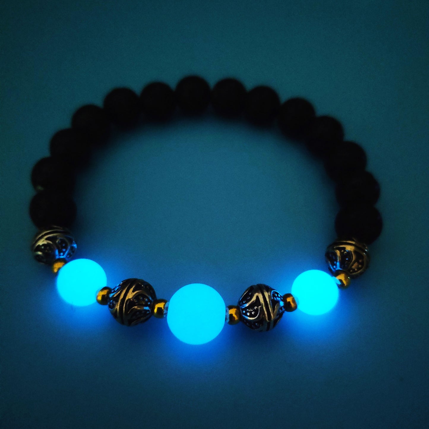 Women’s Fashion Glow Jewelry- Luminous Beaded Bracelet