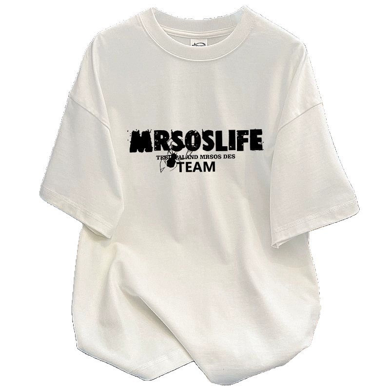 Short-sleeve Pure Cotton Men's T-shirt Clothing Men