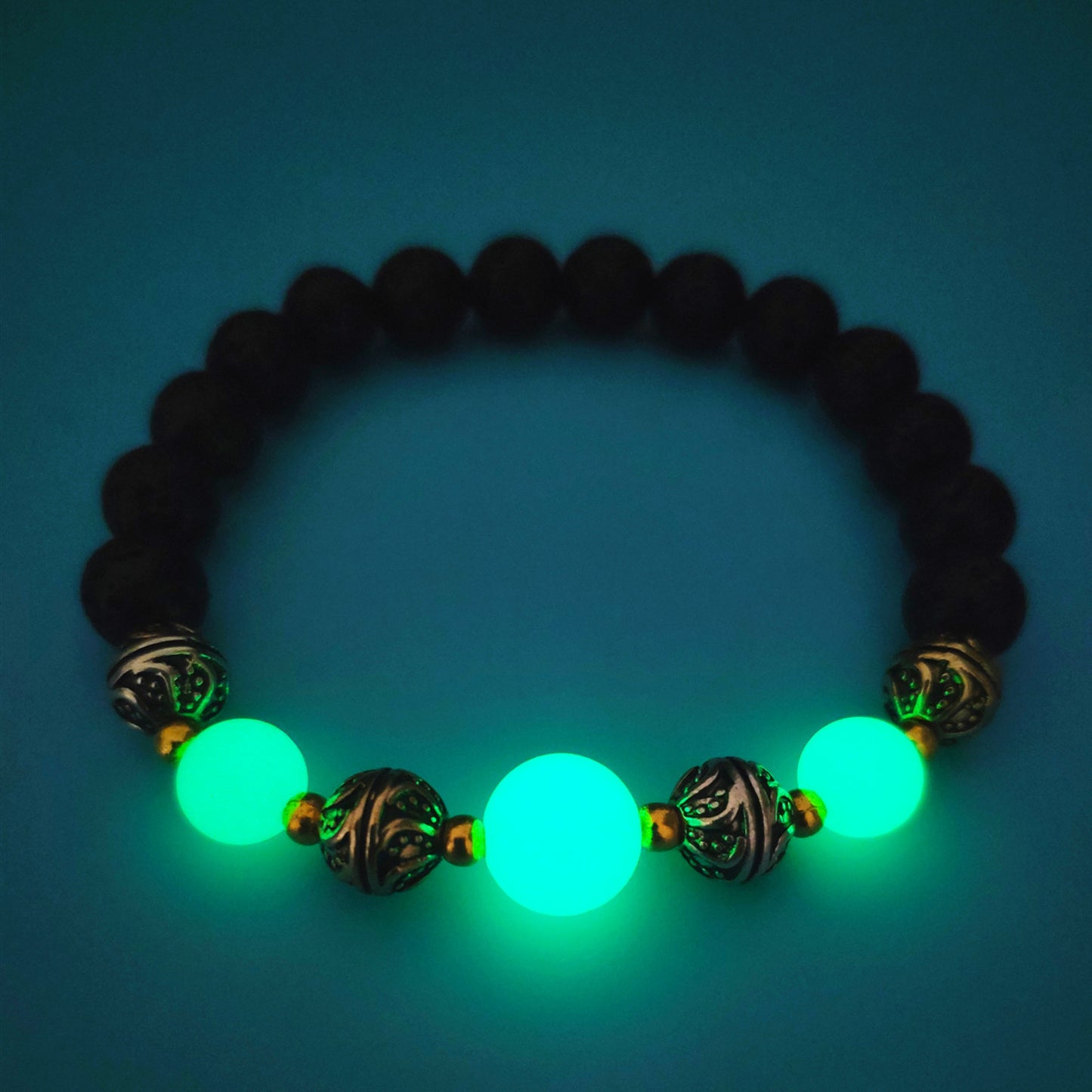 Women’s Fashion Glow Jewelry- Luminous Beaded Bracelet