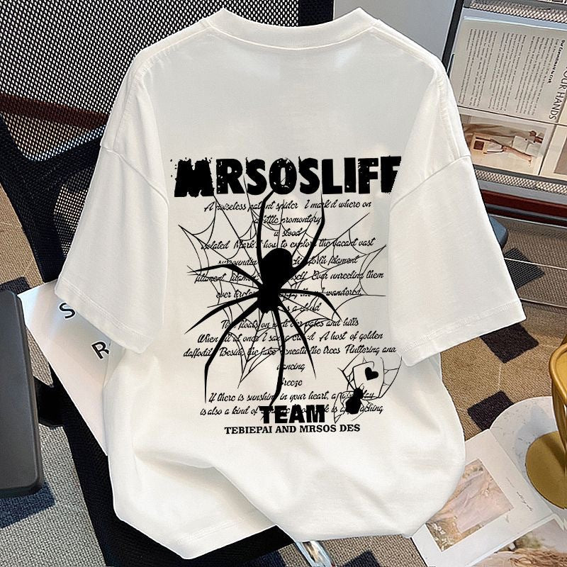 Short-sleeve Pure Cotton Men's T-shirt Clothing Men
