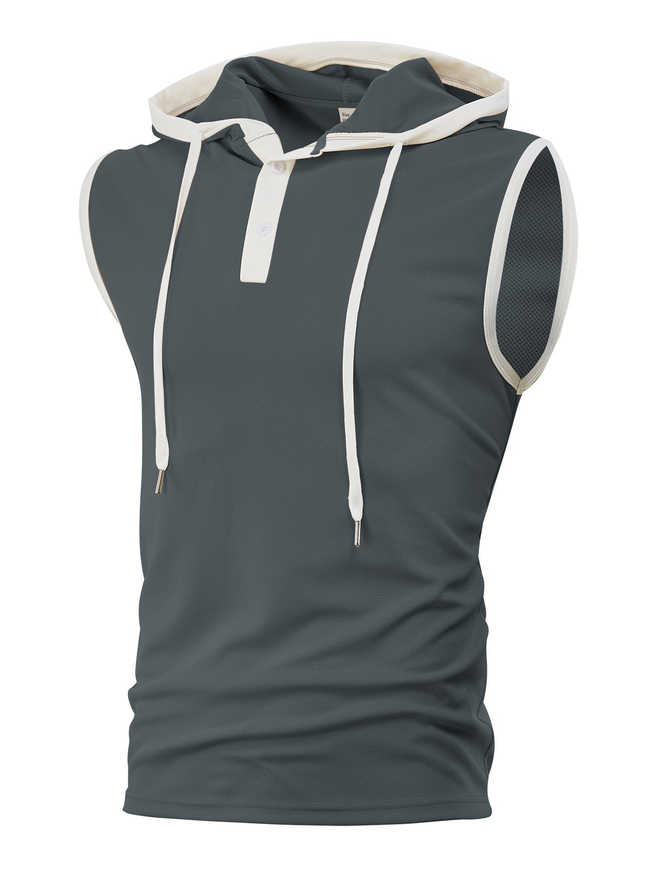 Men's Sleeveless Hooded Sports Vest