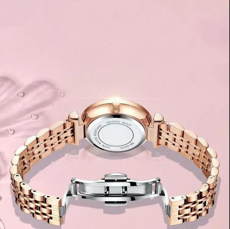 Fashion Waterproof Women's Watch Ultra Thin