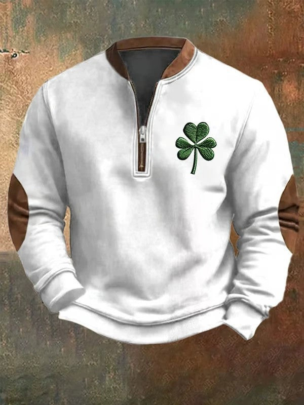 Mens 3D Digital Print Fashion Zip Up Hoodie For Spring And Autumn